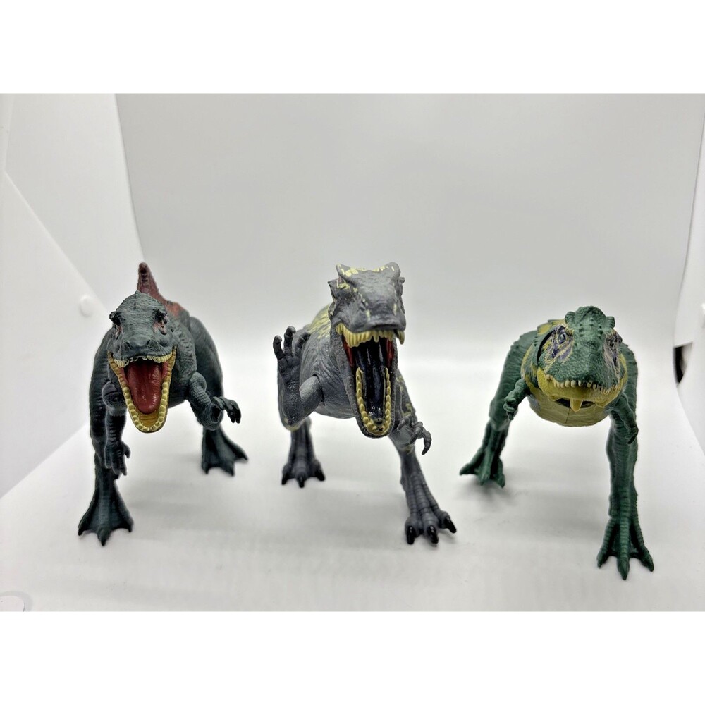 3 figure lot of Mattel Jurassic World action figures